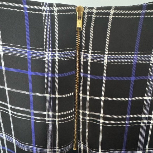 Cynthia Rowley Plaid Short Sleeve Mini Dress size 8 📚Back to School🤓 - Picture 5 of 5